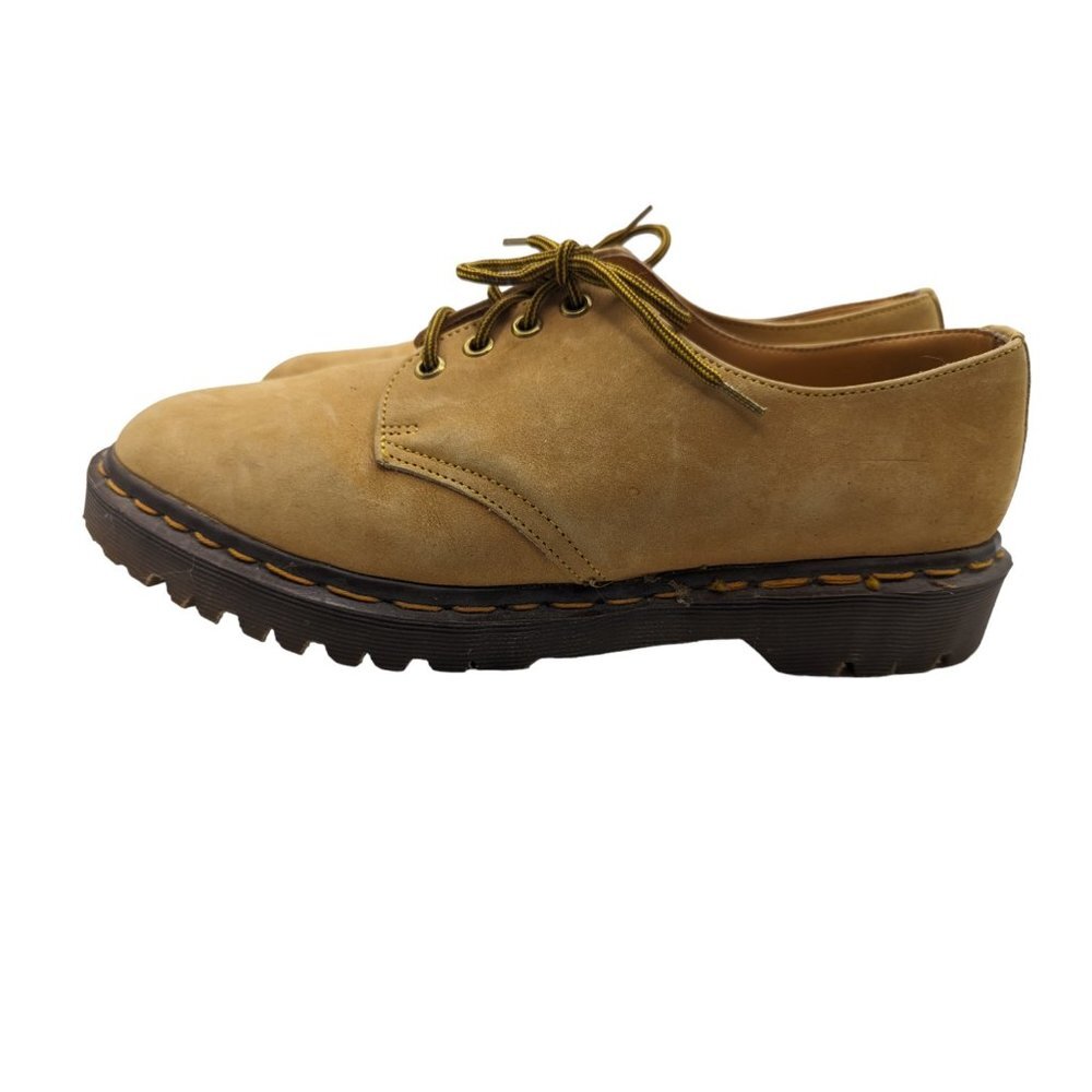 Dr. Martens Airwair Mens Air Cushion Sole Nubuck Leather Shoes England Size 9